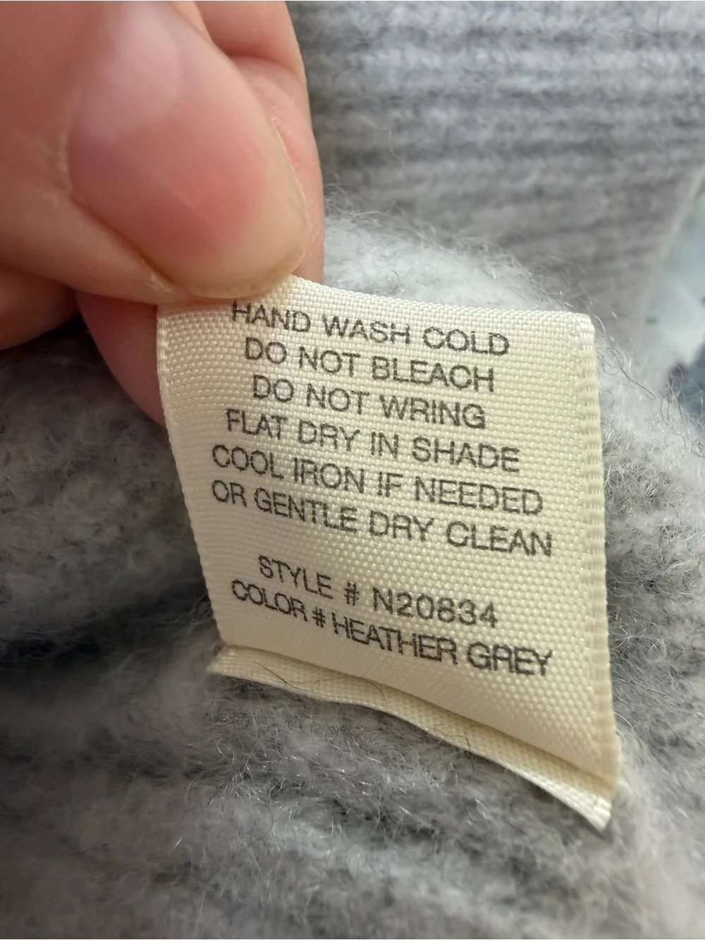 NakedCashmere 100% Cashmere Montauk Fisherman Hooded Cardigan Gray XS $475